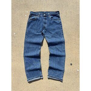 90’s Vintage Levi 501 Raw Selvedge Denim Jeans